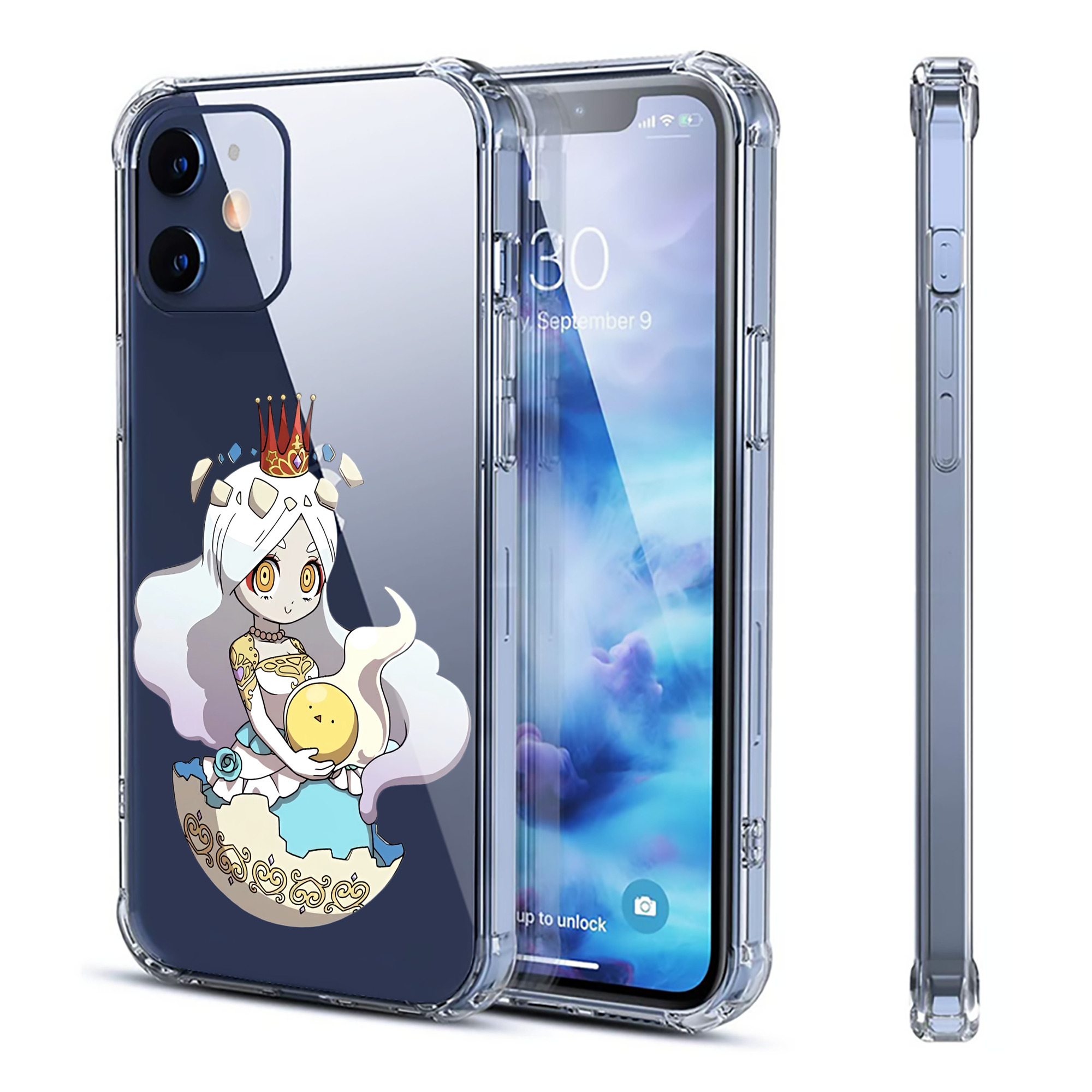 （画像用） 妖怪ウォッチ Yo-kai Watch 【iPhone 12シリーズ対応】透明スマホケース（クリアソフトケース）